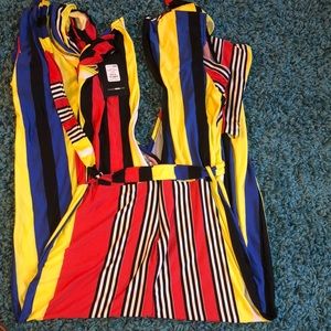 Multi Color Striped Jumper